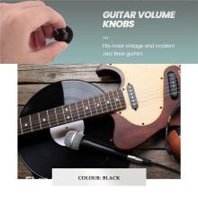 6Pcs Control Knob Volume Audio Control Knobs for Jazz Bass Electric Guitar Parts