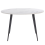 Beliani Dining Table ODEON White Marble 120 cm 120 cm 1