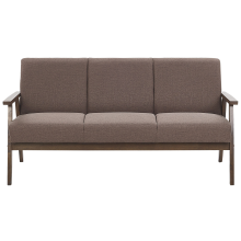 Sofa 3 Seater ASNES Fabric Brown