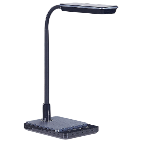 Beliani LED Desk Lamp CENTAURUS with Dimmer Metal Black