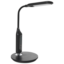 LED Desk Lamp CYGNUS with Dimmer Metal Black