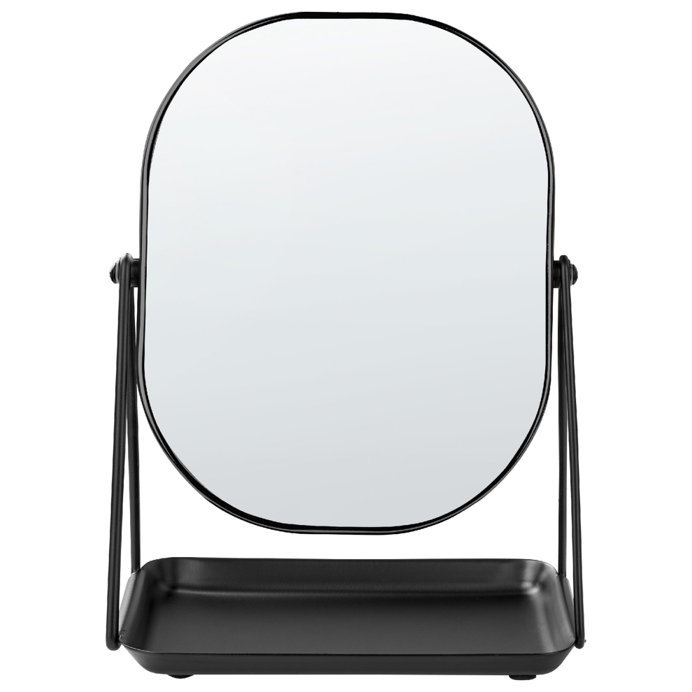 Beliani Makeup Mirror Correze Black