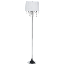 Floor Lamp EVANS Metal White