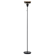 Floor Lamp TALPARO Metal Silver