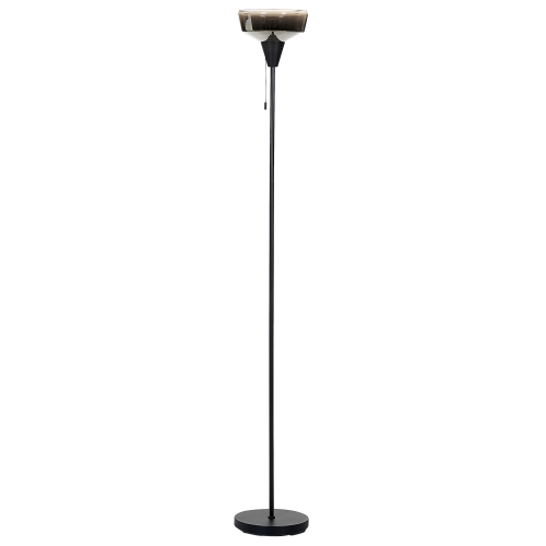 Beliani Floor Lamp TALPARO Metal Silver