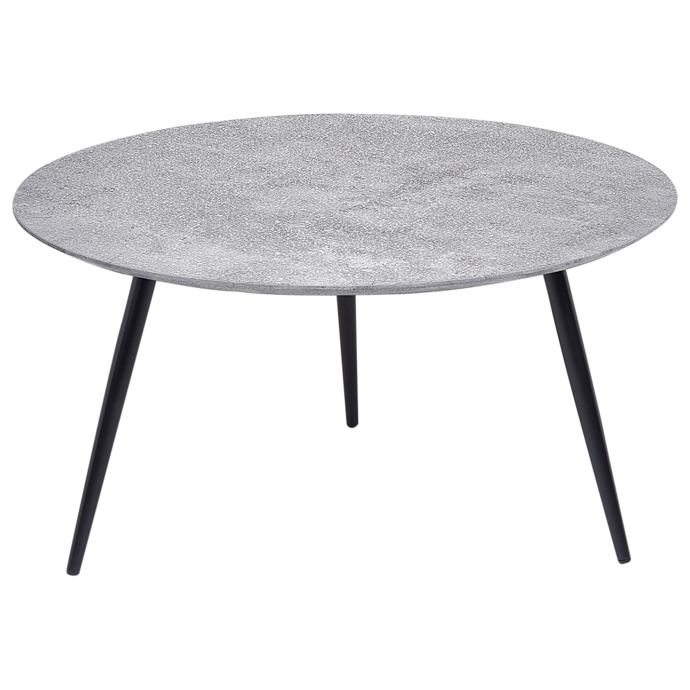 Beliani Coffee Table Effie Grey Concrete Effect