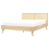 Beliani Bed Rattan MONPAZIER 160 x 200 cm (EU King Size) Light Brown 1