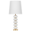 Beliani Table Lamp FRIO Metal White 1