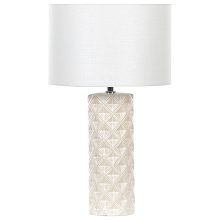 Table Lamp BALONNE Ceramic Light Beige