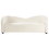 Beliani Sofa 3 Seater VELTADA Velvet Off-White 1