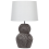 Beliani Table Lamp GUAPORE Ceramic Black 1