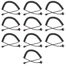 10X 8 Pin Replacement Speaker Mic Cable Microphone Cord for TK-868G TK-768G TK-862G TM-271A TM-471A TK-760 Radio