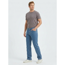 Herren Jeans Elastisch Gerade Bequem Klassisch Blau W32 L34 — herren jeans stretch, herren jeans blau, jeans relaxed fit
