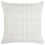 Beliani Throw Cushion DOURIS 45 x 45 cm Light Beige Checked 1
