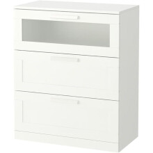 IKEA BRIMNES 3 Drawer Chest 78x46x95cm