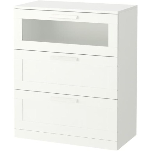 IKEA BRIMNES 3 Drawer Chest 78x46x95cm