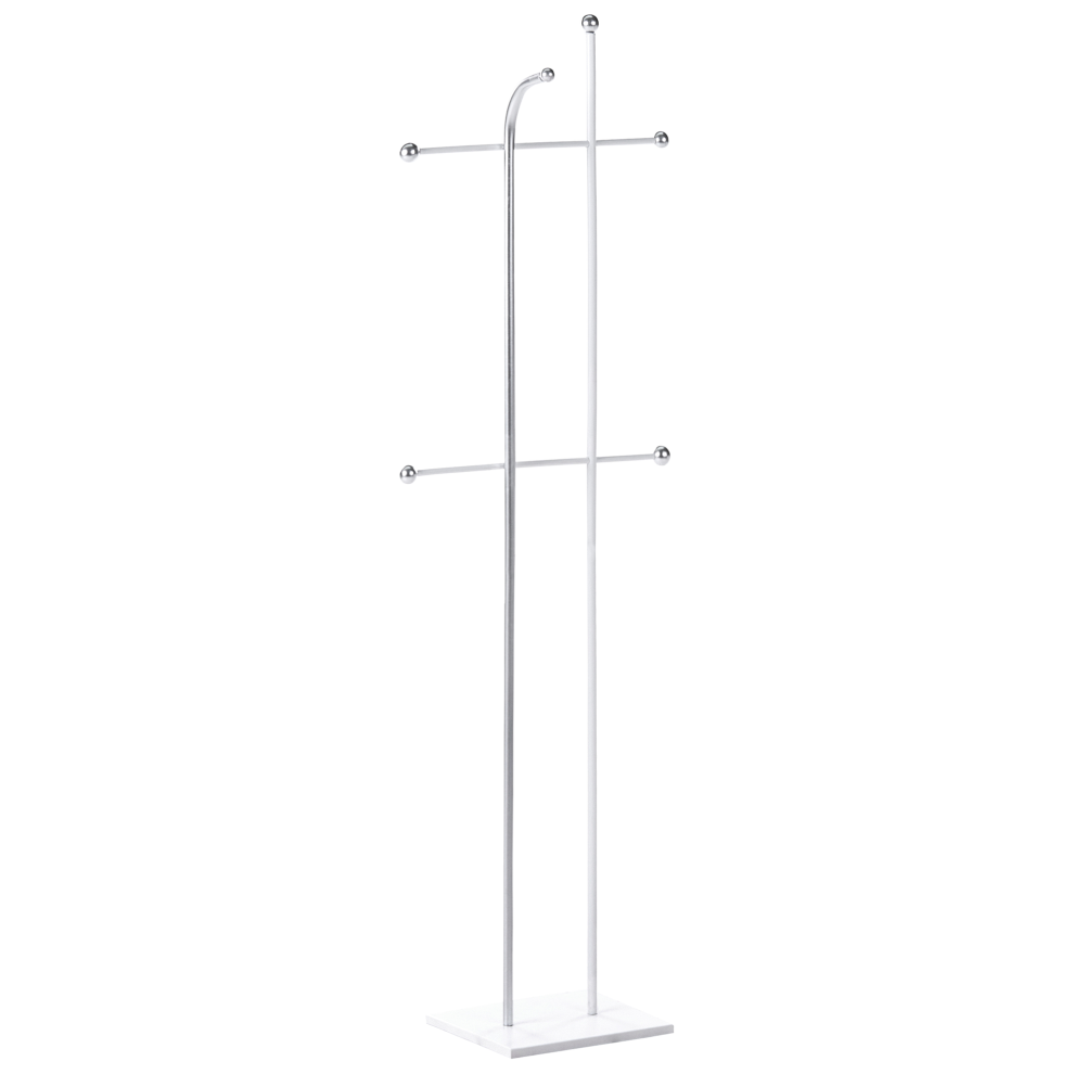 Beliani Coat Stand Odhill Silver