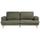 Beliani Sofa 3 Seater KILDAL Fabric Green 1