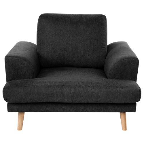 Beliani Armchair KILDAL Fabric Black