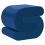 Beliani Pouffe ARCADIA Velvet Navy Blue 1