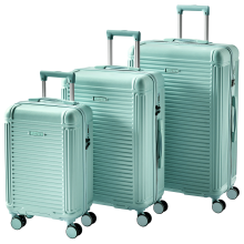 Set of 3 Hard Shell Suitcases MYNTIS Mint Green