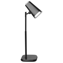 Wireless LED Table Lamp MUSCA with Dimmer Black