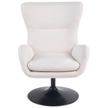 Swivel Armchair VIGGE Off-White