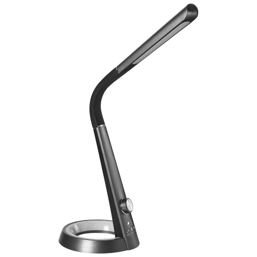 Beliani LED Desk Lamp CANOPUS with USB Port Black