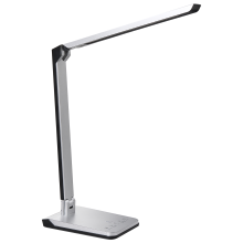 LED Desk Lamp PICTOR with Dimmer Silver