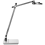 Beliani LED Desk Lamp SERPENS with Dimmer Silver 1