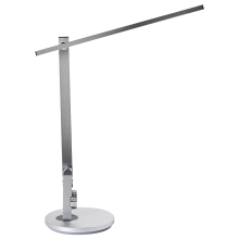 LED Desk Lamp CETUS with Dimmer Silver