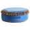 Beliani Pouffe GOTHA Velvet Blue 1