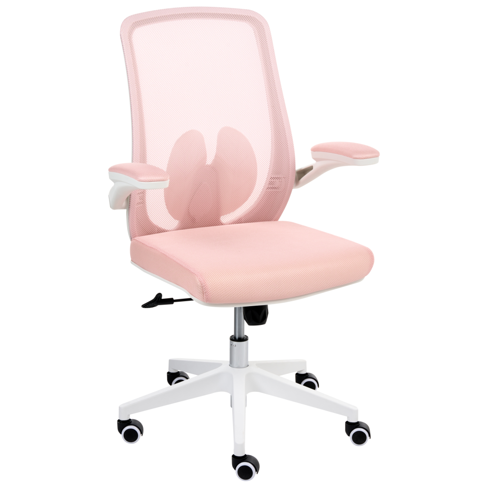 Beliani Office Chair Overlord Pastel Pink