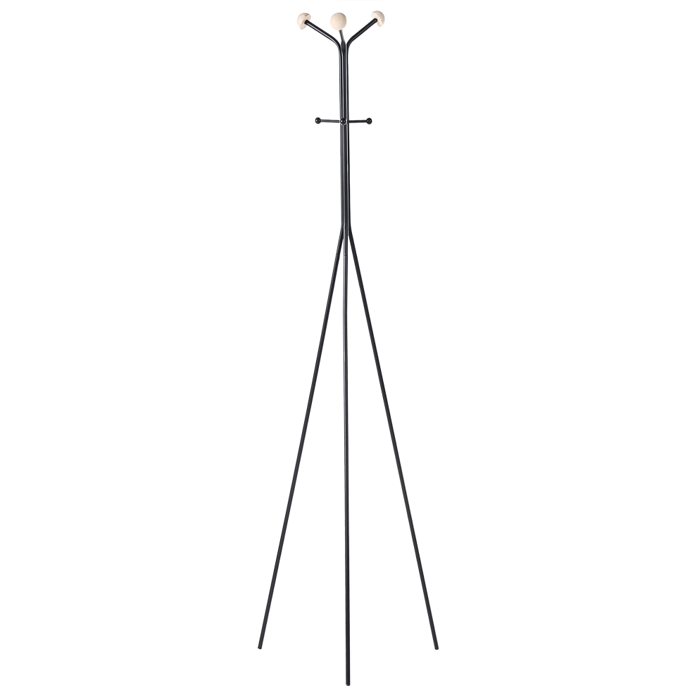 Beliani Coat Stand Arnot Black