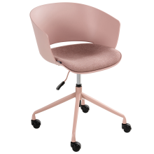 Office Chair GLEEFUL Fabric Pink