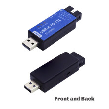 USB -A to TTL Serial UART Module FT232RNL Dual Communication with Flash Downloader with 4P Cables