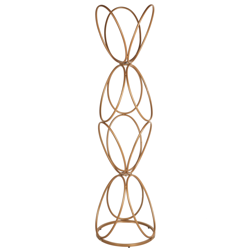 Beliani Coat Stand Walters Gold
