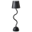 Beliani Wireless LED Table Lamp VOUGA with Dimmer Metal Black 1