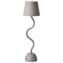 Wireless LED Table Lamp VOUGA with Dimmer Metal Beige