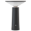 Beliani Wireless LED Table Lamp LEVIRA with Dimmer Metal Black 1