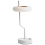 Beliani Wireless LED Table Lamp ALVIELA with Dimmer Metal White 1
