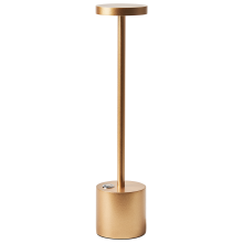 Wireless LED Table Lamp LIZANDRO with Dimmer Metal Gold