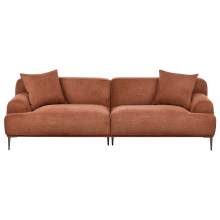 Sofa 3 Seater MATILA Fabric Golden Brown