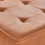Beliani Footstool MURDO Faux Leather Orange 5