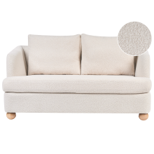 Sofa 2 Seater RATTVIK Boucle Off-White
