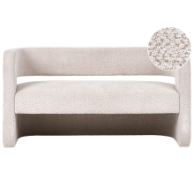Sofa 2 Seater VIDSEL Chenille Beige