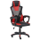 Beliani Office Chair IGNIS Faux Leather Red 1