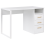 Beliani Home Office Desk ZERLAY White 120 cm 60 cm 1