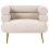 Beliani Armchair BOVIK Fabric Beige 4