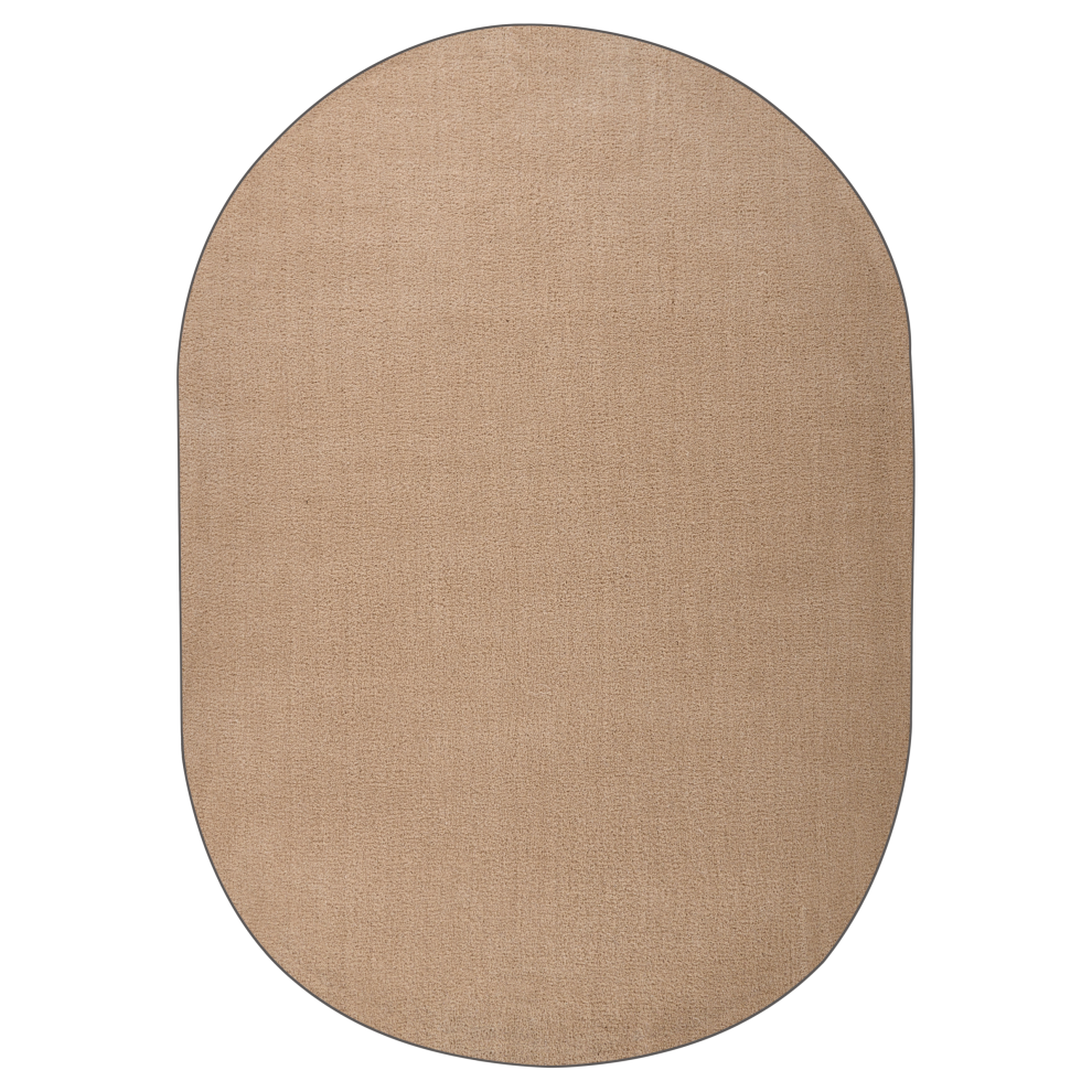 Photos - Area Rug Beliani Shaggy Rug DEMRE Sand Beige 160 x 230 cm Cream